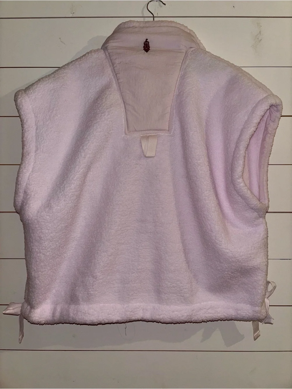 Free People FP Movement Scout It Out Fleece Vest Pink S